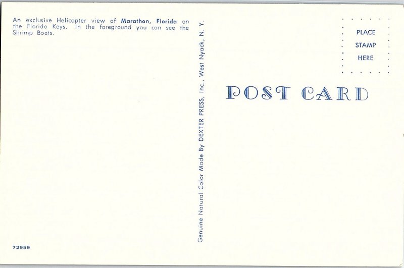 Chrome AERIAL VIEW Marathon On Key Vaca Florida FL AH8219