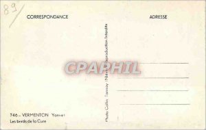 Postcard Modern Vermenton (Yonne) The Banks of the Cure