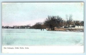 CEDAR FALLS, Iowa IA ~ THE COTTAGES Black Hawk County ca 1910s  Postcard