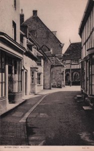 Butter Street Alcester Warwickshire Rare Old Jarrolds Postcard