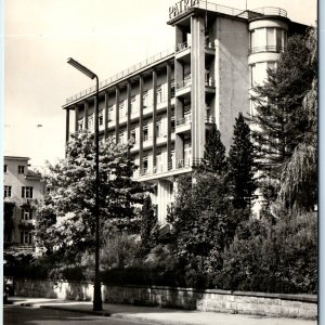 c1960s Krynica, Poland RPPC Sanatorium Patria by Bohdan Pniewski Hitler Youth 1G