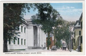 Salem, Mass, Court House, Federal Street