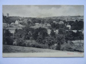 Cornwall HELSTON Panoramic View c1908 Postcard