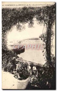 Old Postcard Portrieux les Bains A Corner of the Port and the Bay