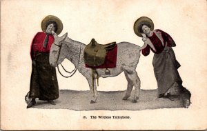 Donkeys The Wireless Telephone 1908