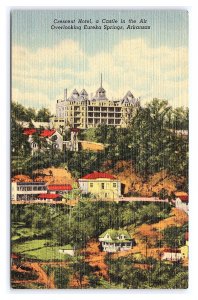 Crescent Hotel Castle In The Air Overlooking Eureka Springs Arkansas Postcard