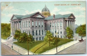 Postcard - Court House, St. Joseph, Missouri