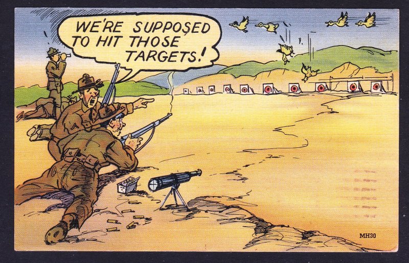 We’re supposed to hit those targets ... – WWII linen