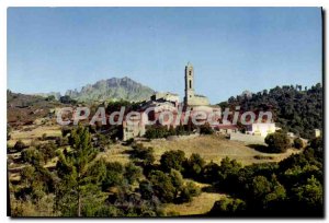 Postcard Modern Charm And Colors Of Corsica Soveria Vue Generale