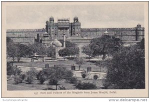 India Delhi Fort and Palaces Of The Mughals From Juma Musjid