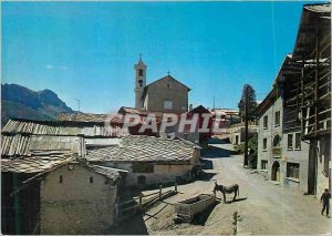 Postcard Moderne Saint Veran the highest inhabited village in Europe (2042 me...