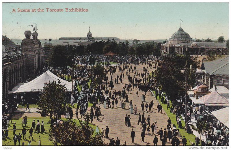 A Scene At The Toronto Exhibition, Toronto, Canada, PU-1910