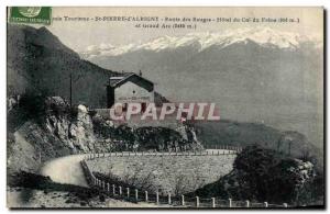 Old Postcard St Pierre d Albigny Route Bauges Hotel du Frene collar and big bow