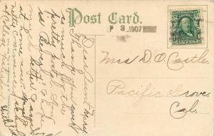 c1910 Printed Postcard; High School, Kenosha WI Kenosha County Posted