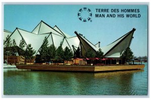 c1960s Terre Des Hommes Man and his World, The Face of Winter, Canada Postcard 