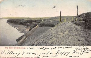 Sioux City Iowa Indian Chief War Eagle Vintage Postcard AA74463