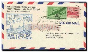 Letter USA New York July 23, 1947 Damascus Damascus Syria