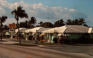 Florida West Palm Beach El Patio Motel 1971