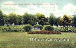 Fountain & Flower Garden - Quincy, Illinois IL  