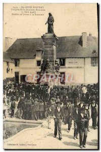 Old Postcard Ste Anne D & # 39Auray Congress of the Breton youth Britons June...