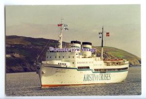 LN0598 - Kristina Cruises Liner - Kristina Regina , built 1960 ex Bore -postcard