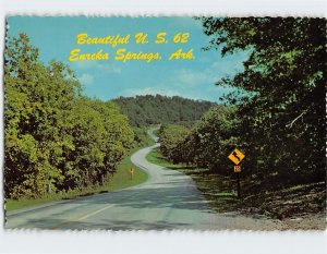 Postcard Beautiful Highway U. S. 62, Eureka Springs, Arkansas