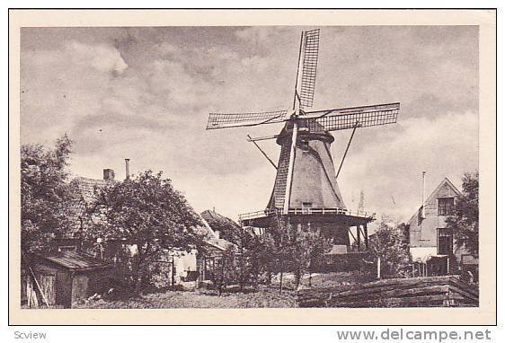 Windmill : Hollandse Molenserie , Netherlands, 20-40s #10