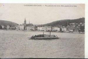 France Postcard - Caudebec-En-Caux - Vue Generale Prise - Ref 14937A