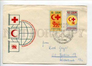 421630 EAST GERMANY GDR 1969 year Red Cross First Day COVER