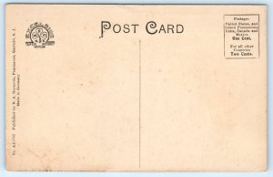 Garfield NJ Fire House Postcard New Jersey