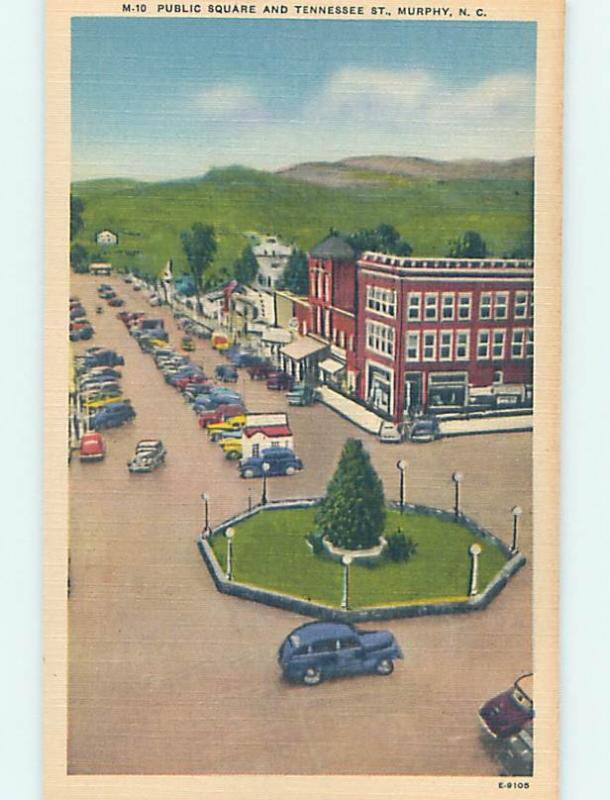 Unused Linen STREET SCENE Murphy North Carolina NC W1341