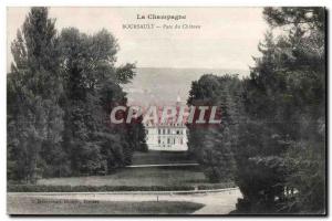 Old Postcard Champagne Boursault Pare du Chateau