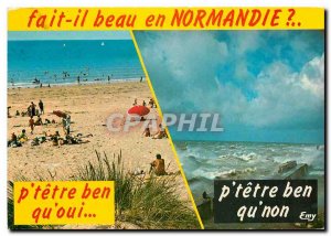 Modern Postcard Normandy Picturesque