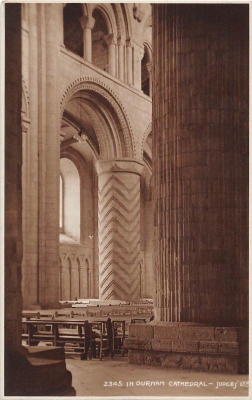 BR68758  in durham cathedral  uk judges 2345  real photo