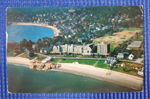 Aerial View NEW OCEAN HOUSE c1955 Swampscott Massachusetts MA Postcard