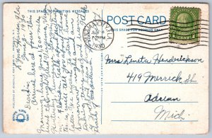 K22/ Lynn Haven Florida Postcard c1930 Admin Building Bob Jones College 240