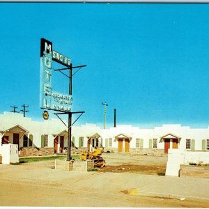 c1950s Granby, CO Sno-Vu Motel Motor Court Chrome PC Williamson Mini-Dozer A152