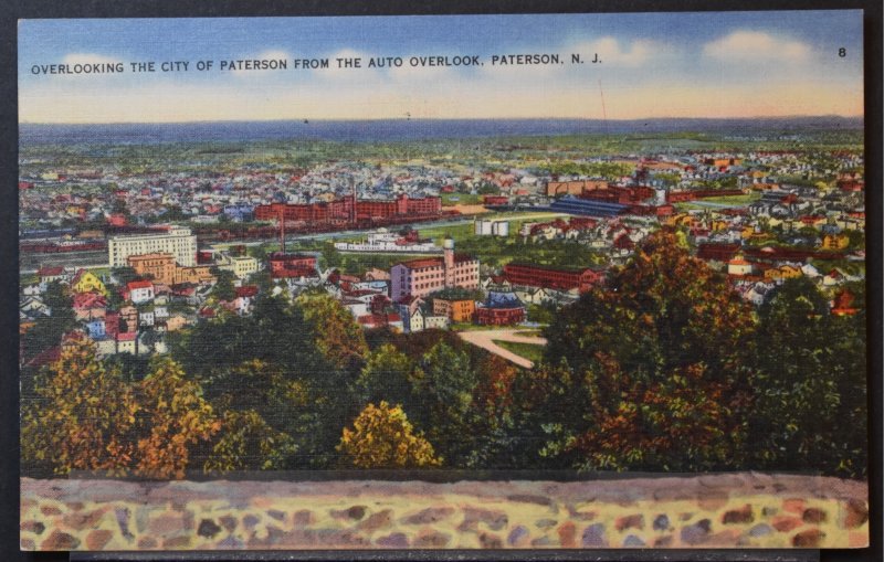 Paterson, NJ - Overlooking the City from the Auto Overlook