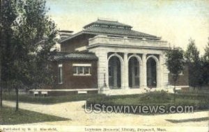 Lawrence Memorial Library - Pepperell, Massachusetts MA  