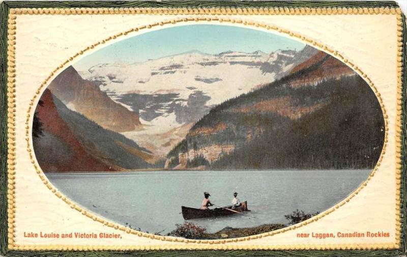 Lake Louise and Victoria Glacier, near Laggan, Canadian Rockies