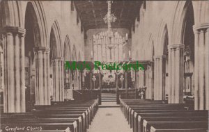 Wales Postcard - Gresford Church Interior, Nr Wrexham, Denbighshire  RS36141