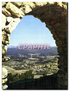 Modern Postcard The Village Medieval Castellet Hole of the Lady