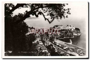 Old Postcard Monaco Rocher