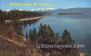 Flathead Lake in Kalispell, Montana