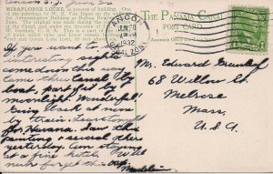 Panama Canal Zone, CZ Cancel, Miraflores Locks Under Constructionb 1932