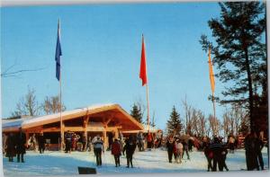 The Lodge at Mt. Snow Near Wilmington VT Vintage Postcard P08