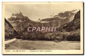 Old Postcard Valley of Sixt Iron Horse Cirque