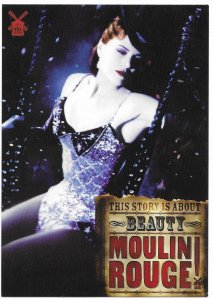 Nichole Kidman Moulin Rouge Movie Go Card Advertising 4 by 6