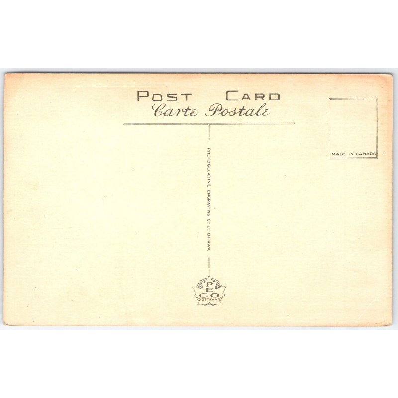 Postcard Mount Royal Hotel Montreal Canada Architecture