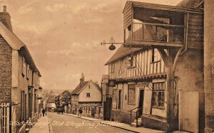 WOODBRIDGE SUFFOLK ENGLAND~OLD WEIGHING MACHINE~FRITH'S PHOTO POSTCARD